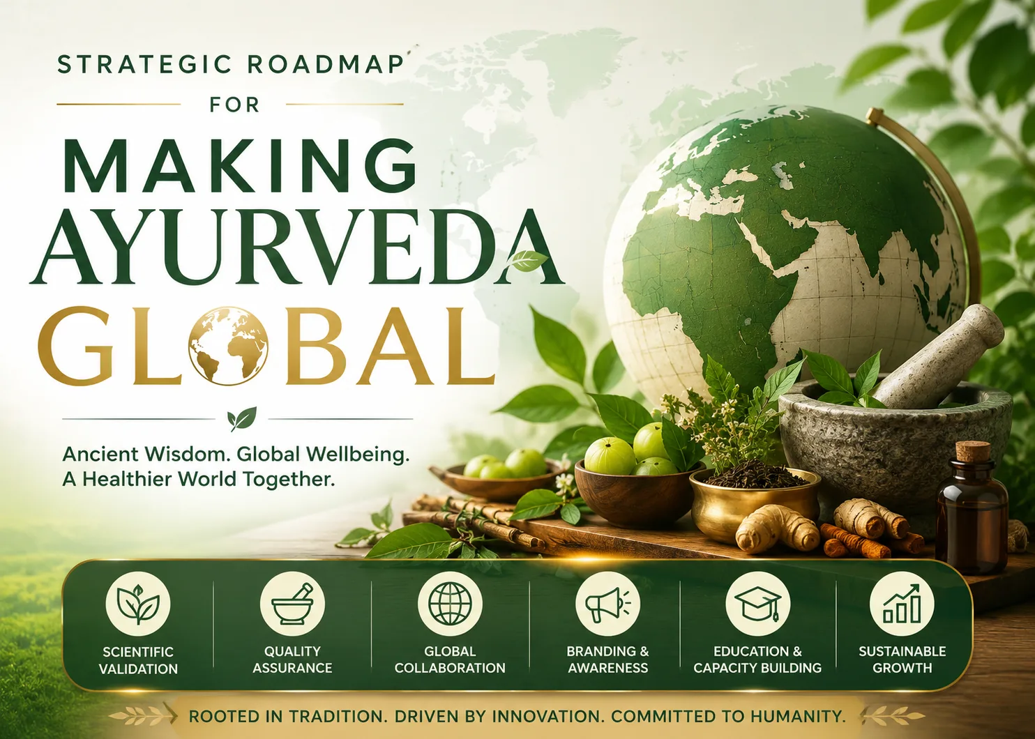 NITI Aayog launches report on "Strategic Roadmap for Making Ayurveda Global"