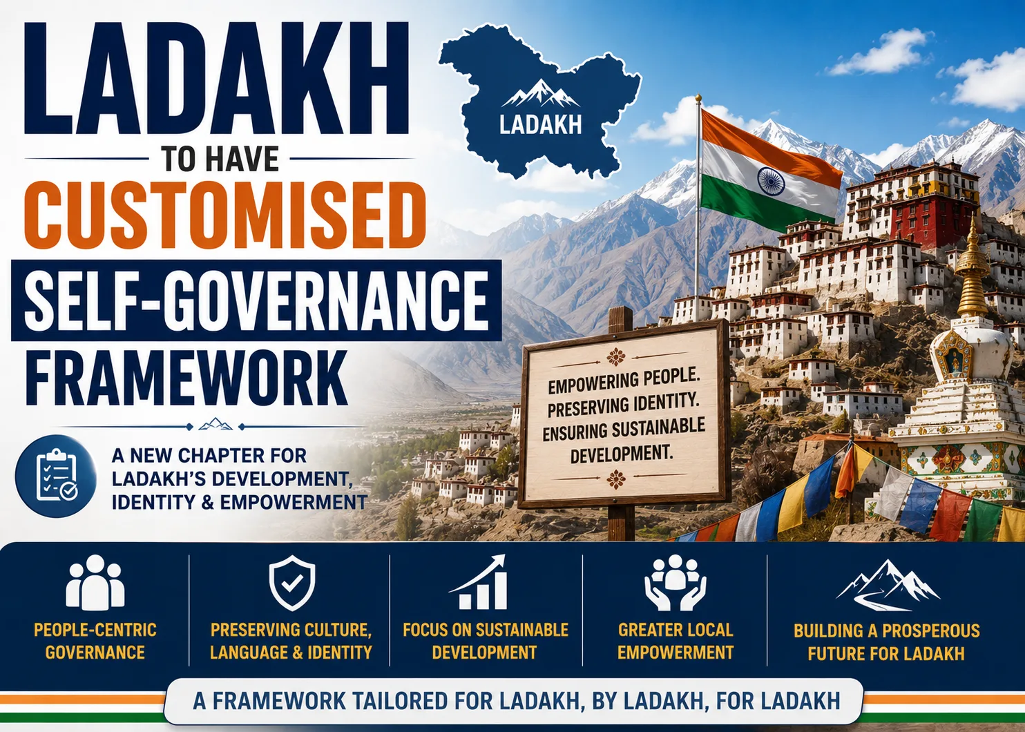 Ladakh to have customised self-governance framework